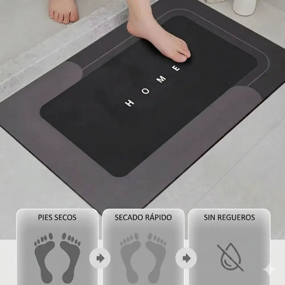 Set de Tapete Absorbente x 3 | Olvídate de los Charcos y la Humedad en tu Baño.