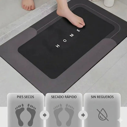 Set de Tapete Absorbente x 3 | Olvídate de los Charcos y la Humedad en tu Baño.