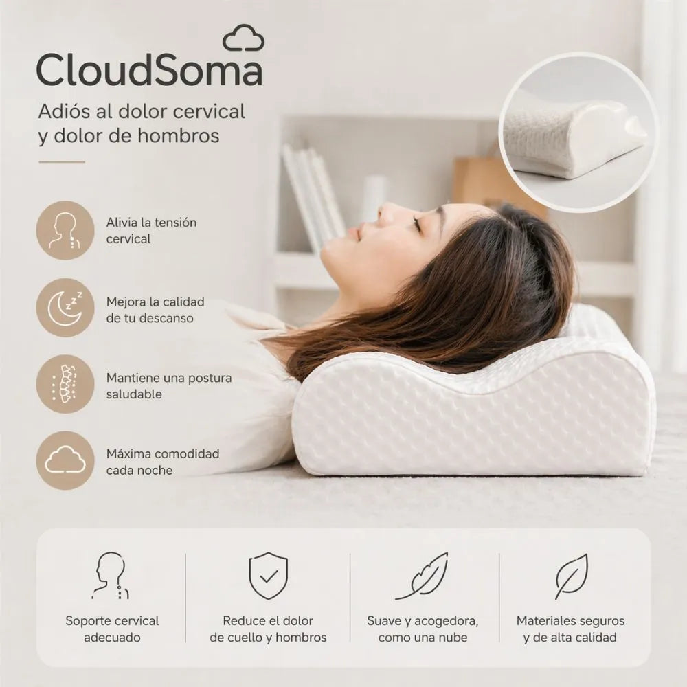 😴 CloudSoma | "Adiós al dolor de hombros y dolor cervical"
