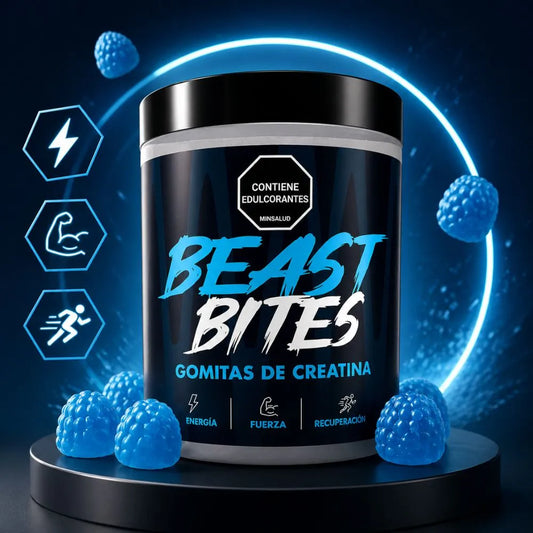 BEAST BITES | Gomitas de Creatina - Recuperación Acelerada para Entrenar sin Pausas.