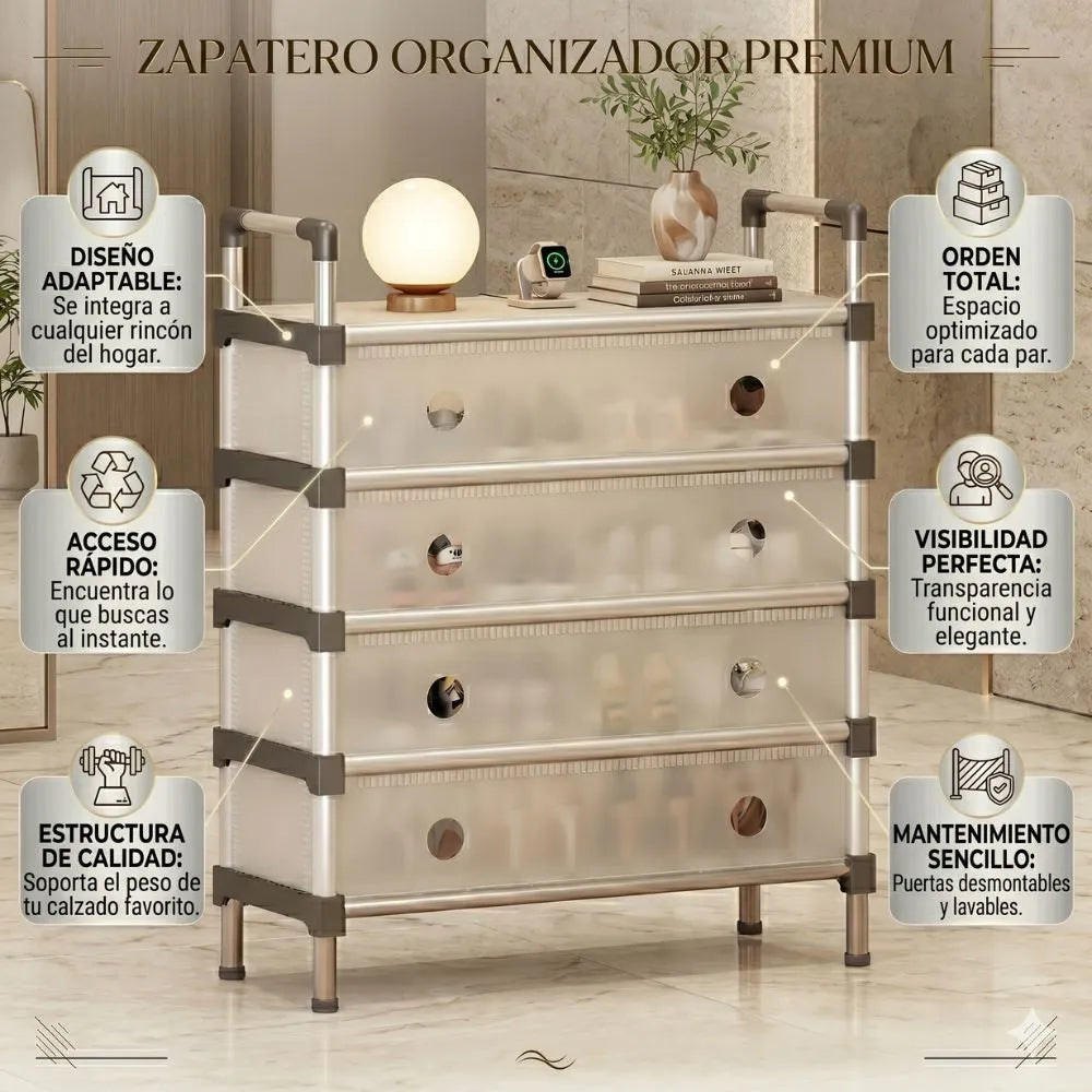 👠 Organizador de Zapatos 🥾 | "Simplifica la vida de mamá con un orden total"
