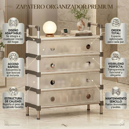 👠 Organizador de Zapatos 🥾 | "Simplifica la vida de mamá con un orden total"