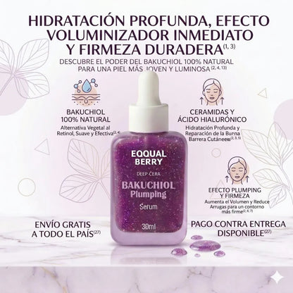 Eqqualberry Bakuchiol Plumping | "Firmeza y Elasticidad Para Tu Rostro"