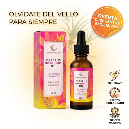 🪾Cyperus Rotundus Oil | "Tu secreto natural para debilitar el vello de raíz"🆓
