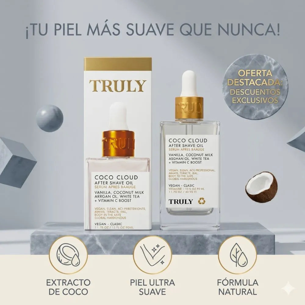🧆 Truly Coco Cloud Serum | "Piel radiante, ultra hidratada y libre de manchas"🧆