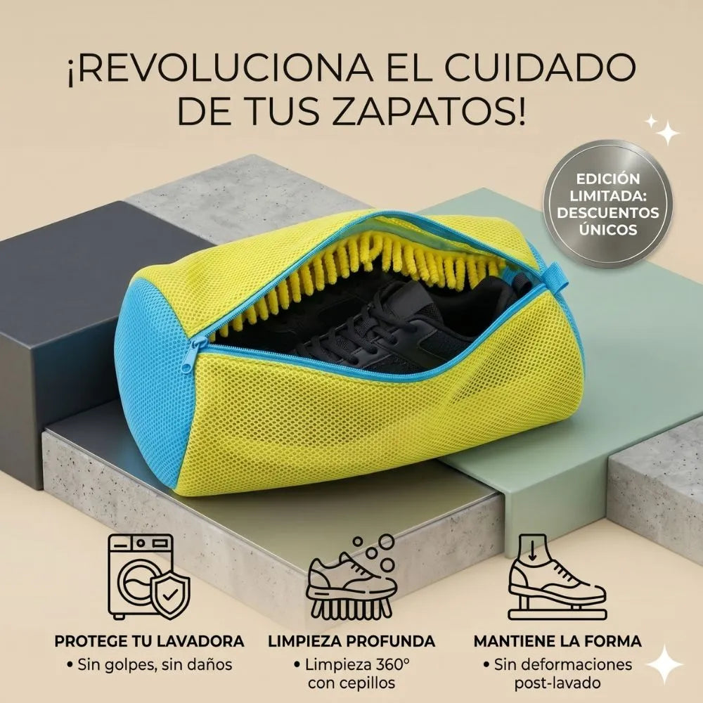 👟 Bolsa Para Lavar Zapatos | "Lava tus tenis en lavadora sin dañarlos" 🥾