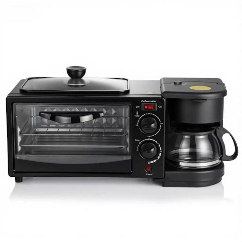 ♨️ SincroCook | Horno 3 en 1 | "Desayuno completo y tiempo optimizado."