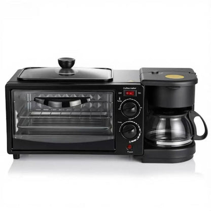 ♨️ SincroCook | Horno 3 en 1 | "Desayuno completo y tiempo optimizado."