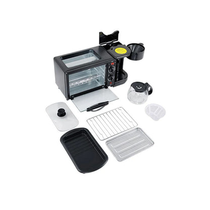 ♨️ SincroCook | Horno 3 en 1 | "Desayuno completo y tiempo optimizado."
