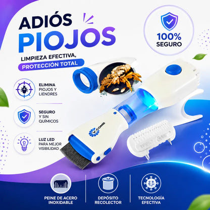 ☣️ Cepillo Para Piojos | "Protege la cabeza de tus hijos sin químicos tóxicos"