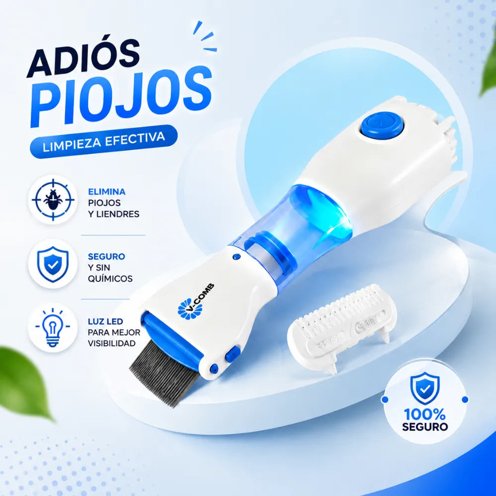 ☣️ Cepillo Para Piojos | "Protege la cabeza de tus hijos sin químicos tóxicos"