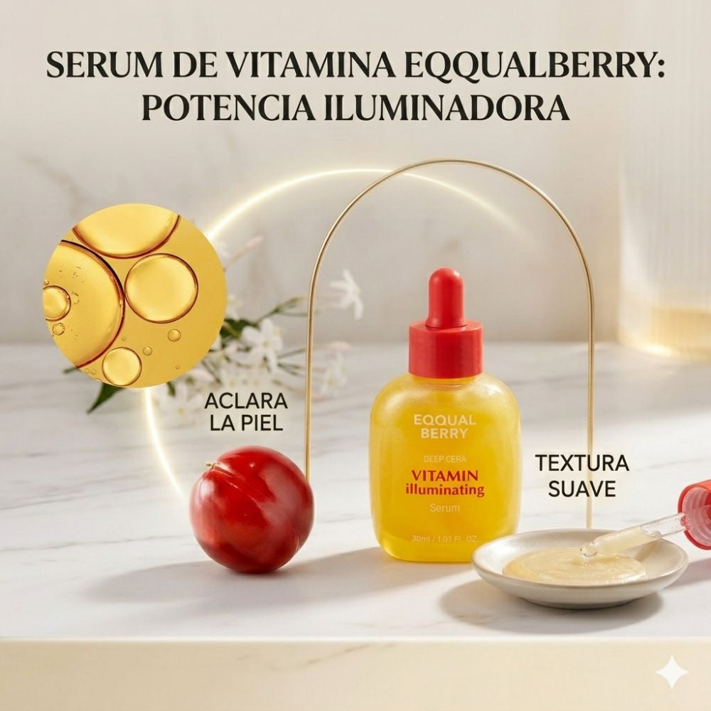 EQQUALBERRY SERUM | "Tratamiento Iluminador para una Piel Libre de Manchas"