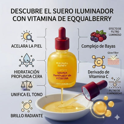 EQQUALBERRY SERUM | "Tratamiento Iluminador para una Piel Libre de Manchas"