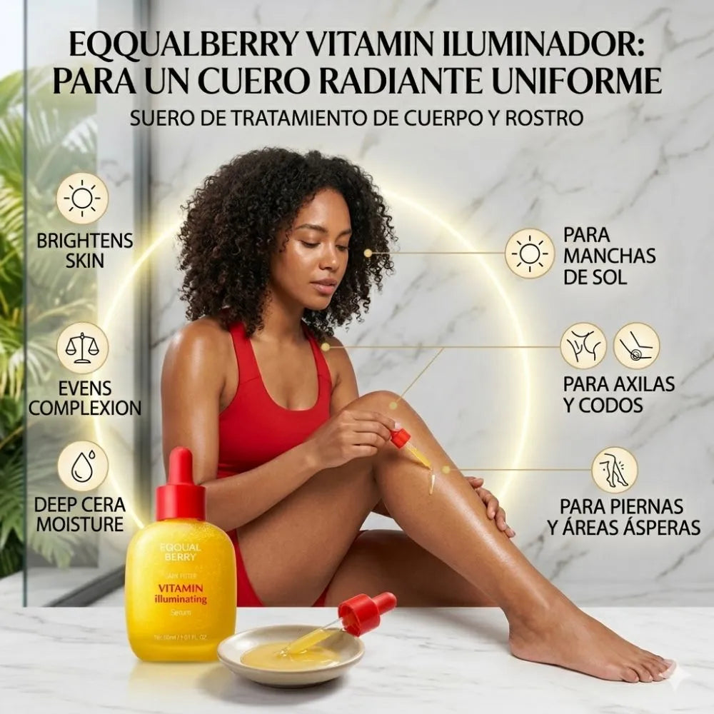 EQQUALBERRY SERUM | "Tratamiento Iluminador para una Piel Libre de Manchas"