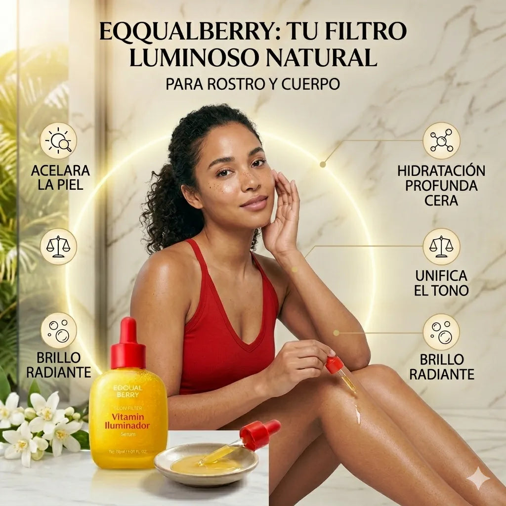 EQQUALBERRY SERUM | "Tratamiento Iluminador para una Piel Libre de Manchas"