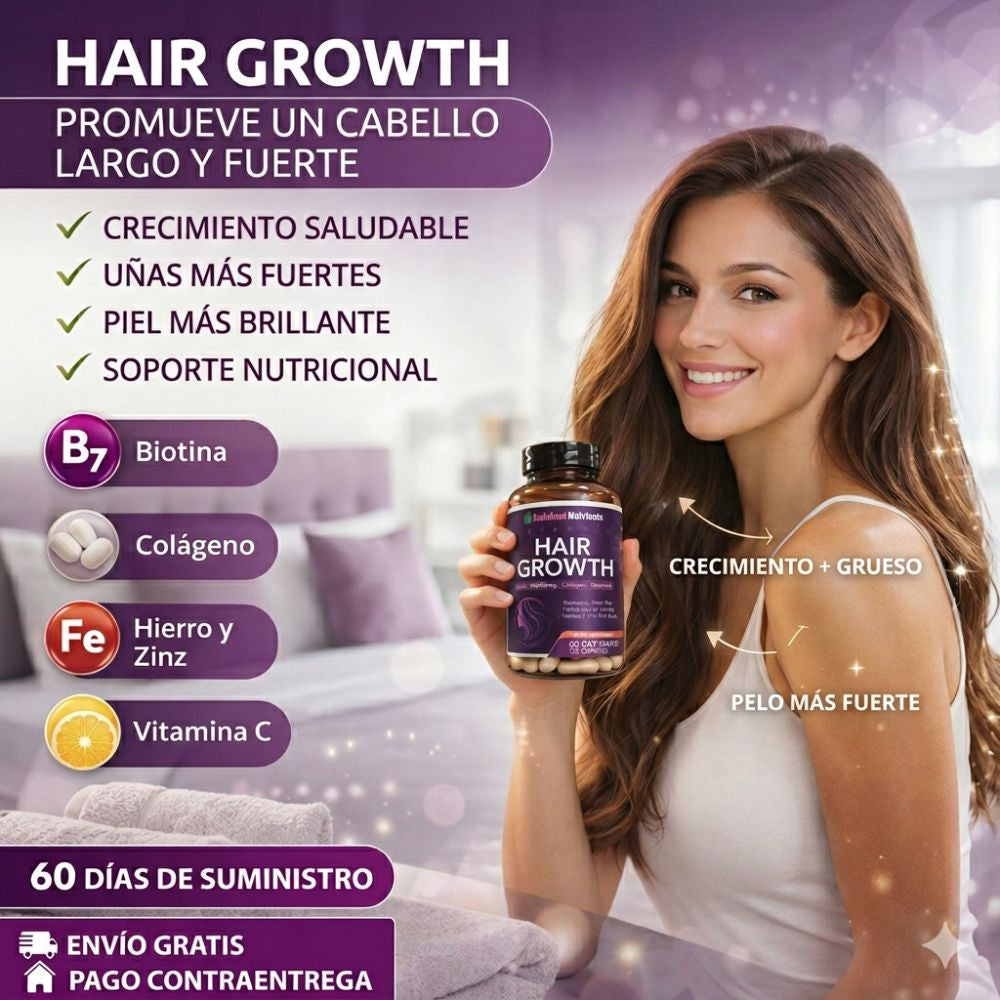 HAIR GROWTH | "Recupera el Volumen y la Vitalidad de tu Cabello"