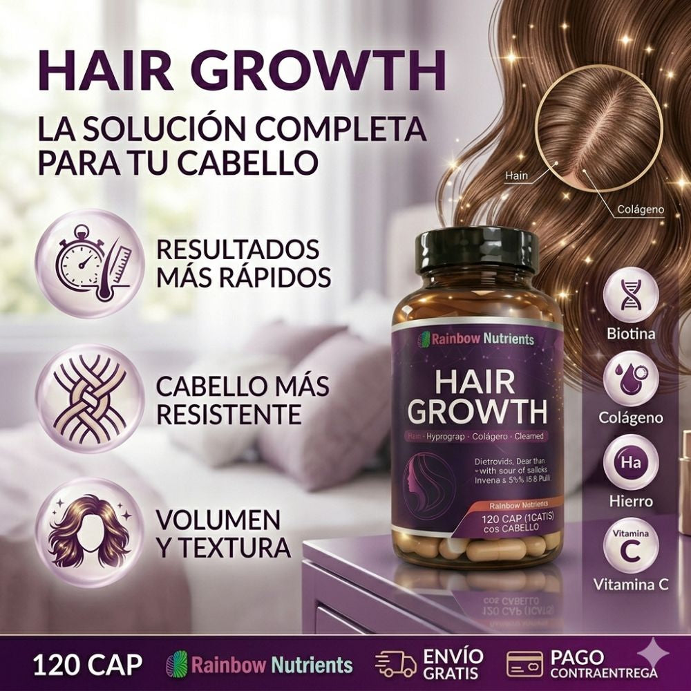HAIR GROWTH | "Recupera el Volumen y la Vitalidad de tu Cabello"