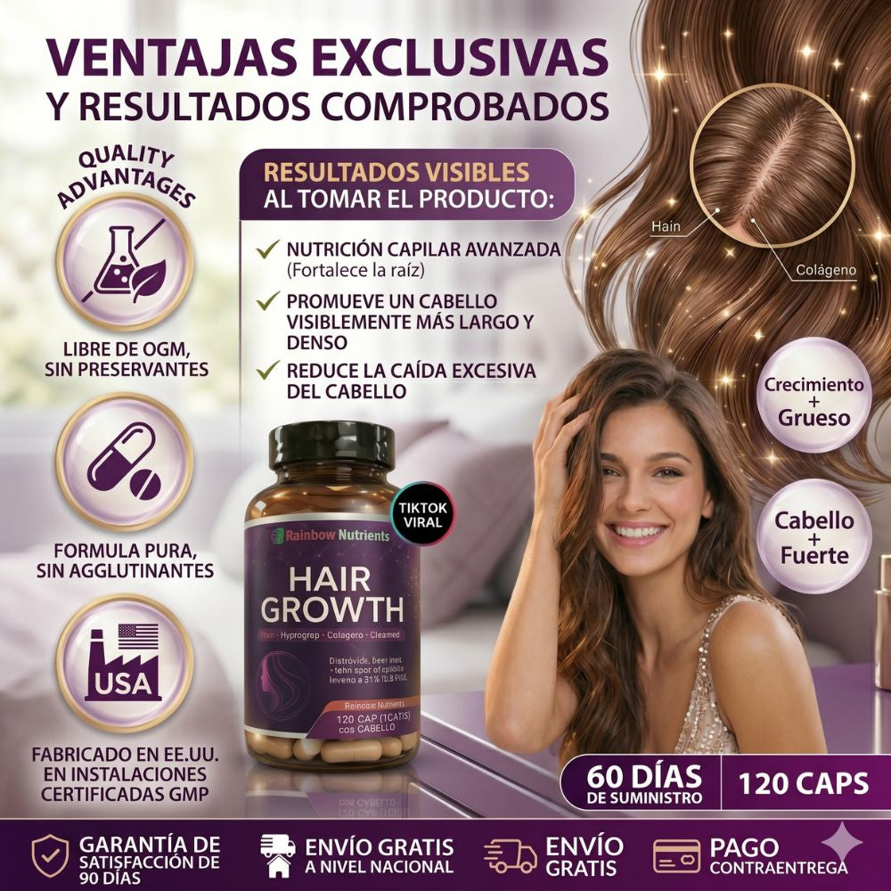 HAIR GROWTH | "Recupera el Volumen y la Vitalidad de tu Cabello"