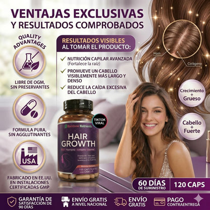 HAIR GROWTH | "Recupera el Volumen y la Vitalidad de tu Cabello"