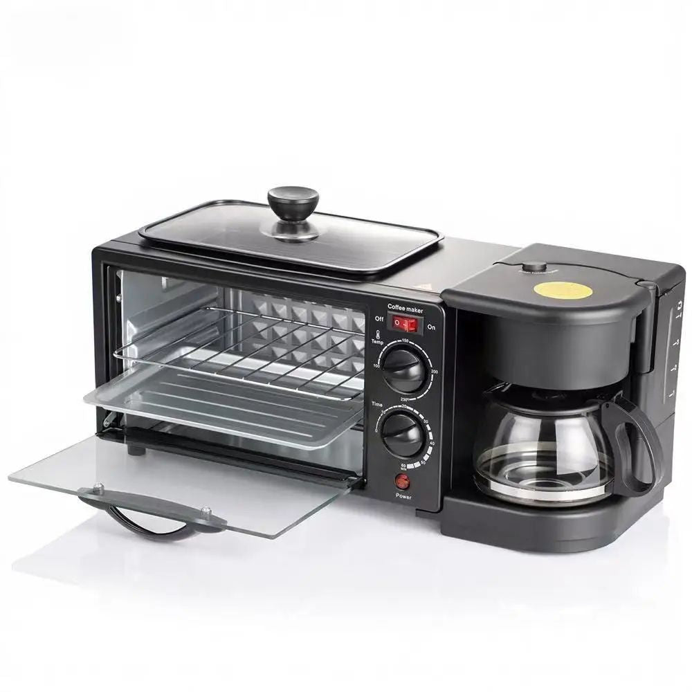 ♨️ SincroCook | Horno 3 en 1 | "Desayuno completo y tiempo optimizado."