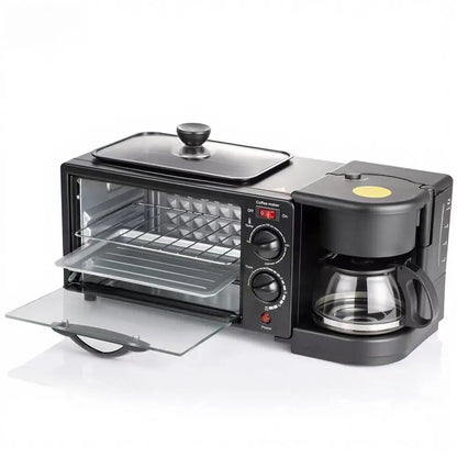♨️ SincroCook | Horno 3 en 1 | "Desayuno completo y tiempo optimizado."